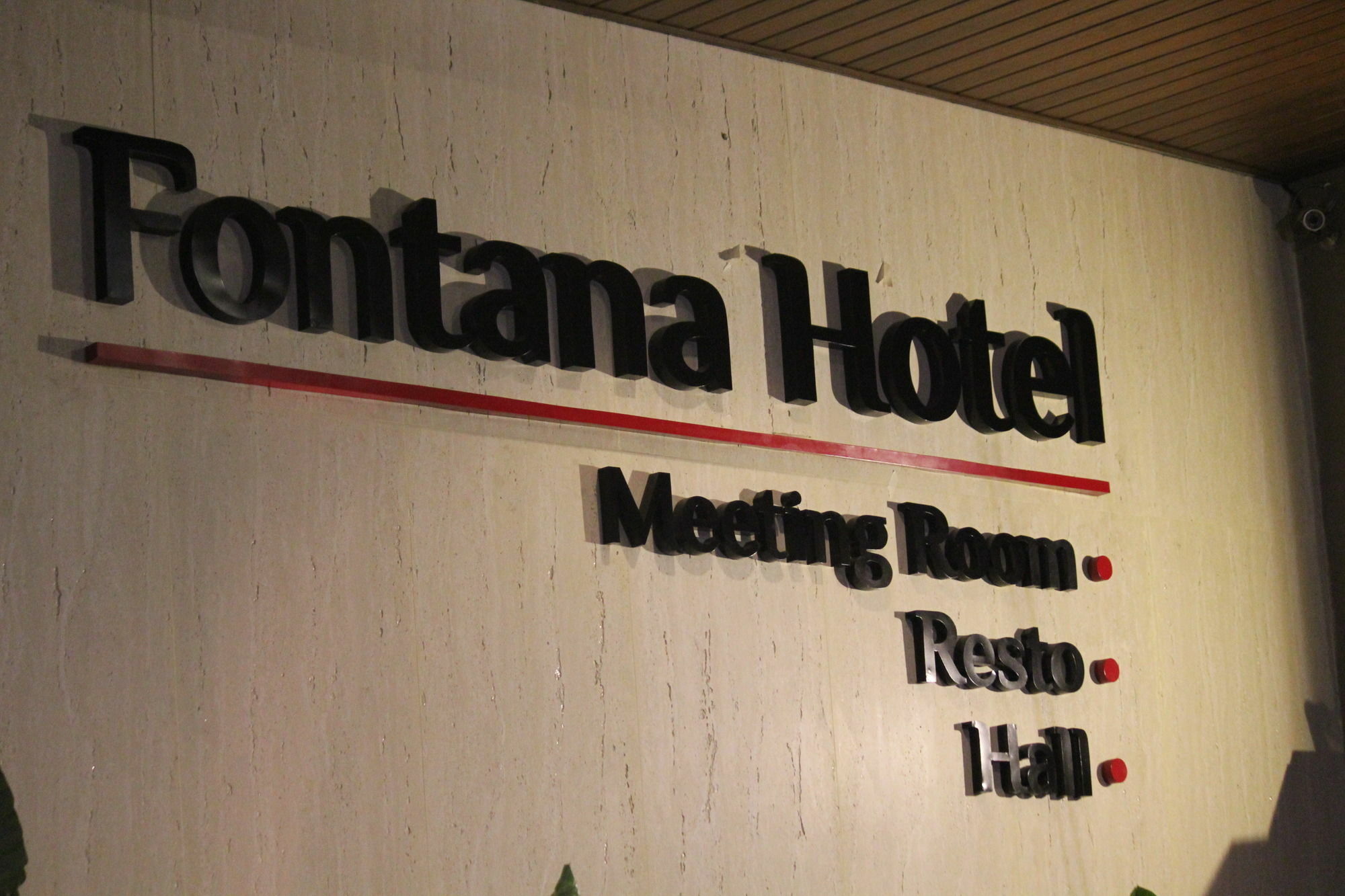 Fontana Hotel Jakarta Exterior photo